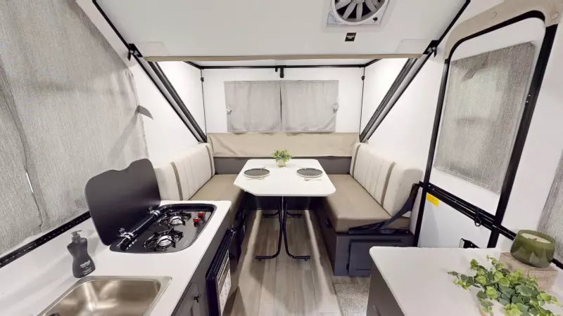 Rockwood Hardside Pop-Up Campers Main Room